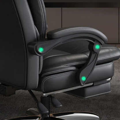 Comfortable Writing Desk and Office Chair – Relaxing Swivel Design