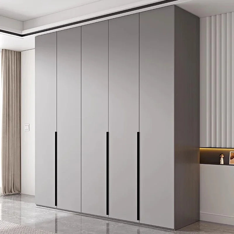 Simple Storage Wardrobes Wooden Hanging Dressers Baby Cupboard For Clothes Free Shipping Kids Armario De Ropa Home Furniture