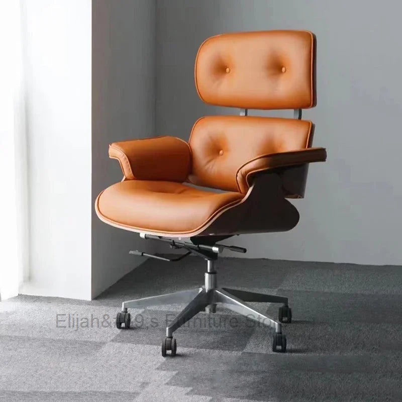 Designer Ergonomic Desk Chair – Modern Nordic Lounge Executive Chair