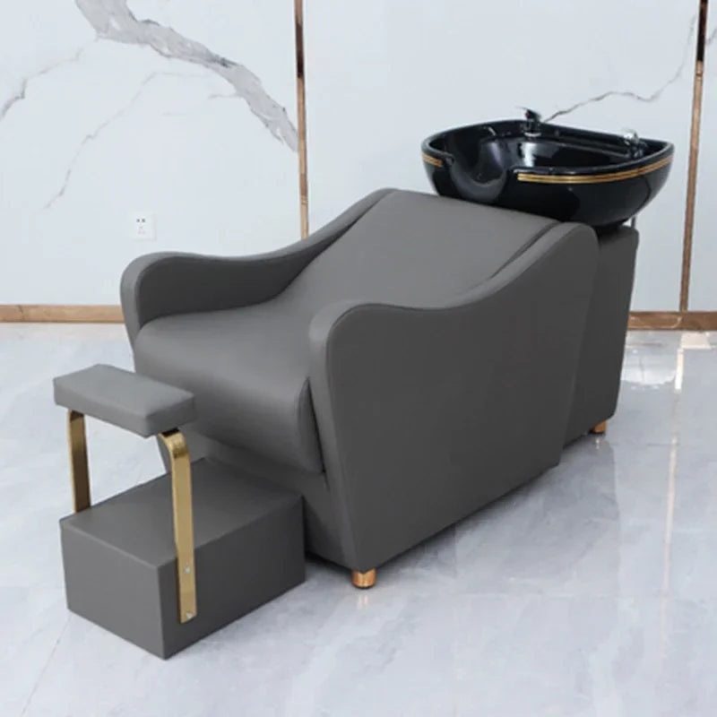 Pedicure Chair For Economic Spa Barber Wash Hairdressing Shampoo Basin Professional Salon Hair Stylist Japanese Thai Massage Bed