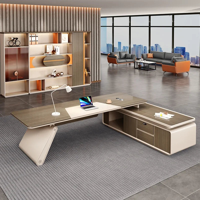 Professional Office Executive Desk Reading Home Computer Offices Room Desks Offer Accessories Auxiliary Table Study Furniture