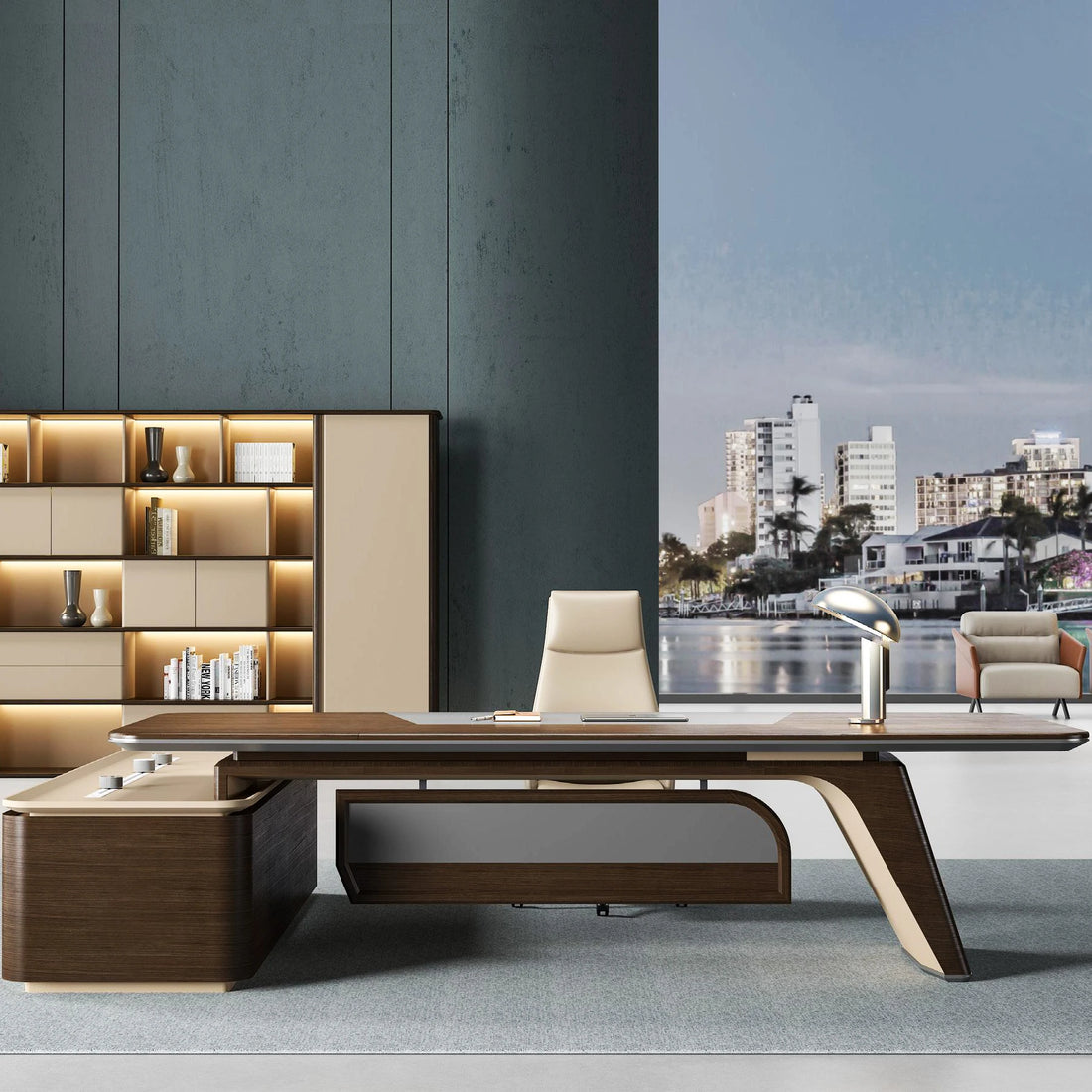 Modern work desk for new buildings