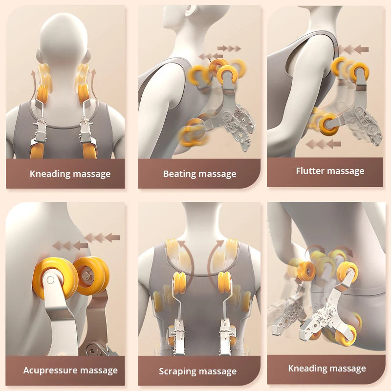 New Design Electric 4D Manipulator SL Track Zero Gravity Massage Chair Full Body Airbags Wrapped Massage chair with Bluetooth