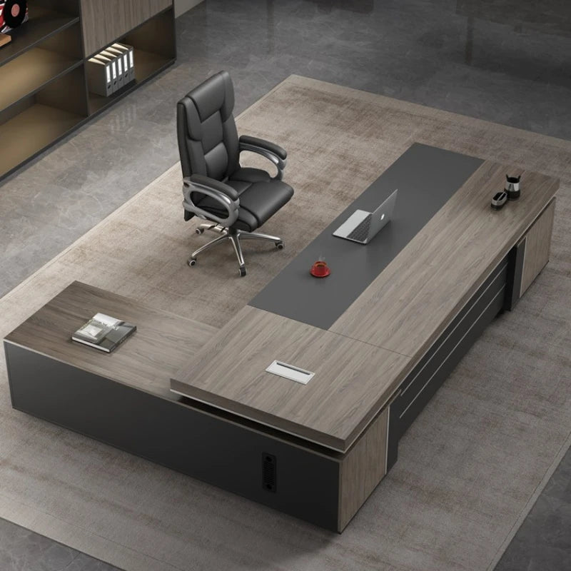 Luxury Modern Office Desks Men Storage Executive Laptop Computer Desks Laptop Standing Escritorios De Ordenador Office Furniture