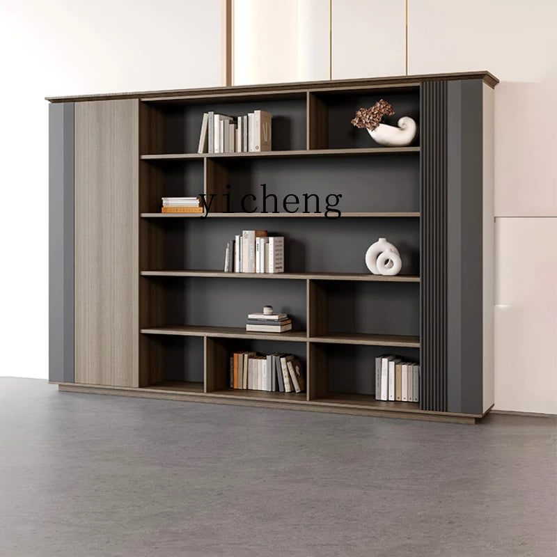 XL File Cabinet Boss Desk Supporting Bookcase Bookshelf Combination Office Material Locker