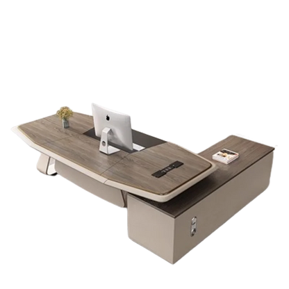 Corner Large Office Desk Organizer Storage Bedroom Coffee Gaming Office Desk Computer Home Drawers Table De Bureau Furniture