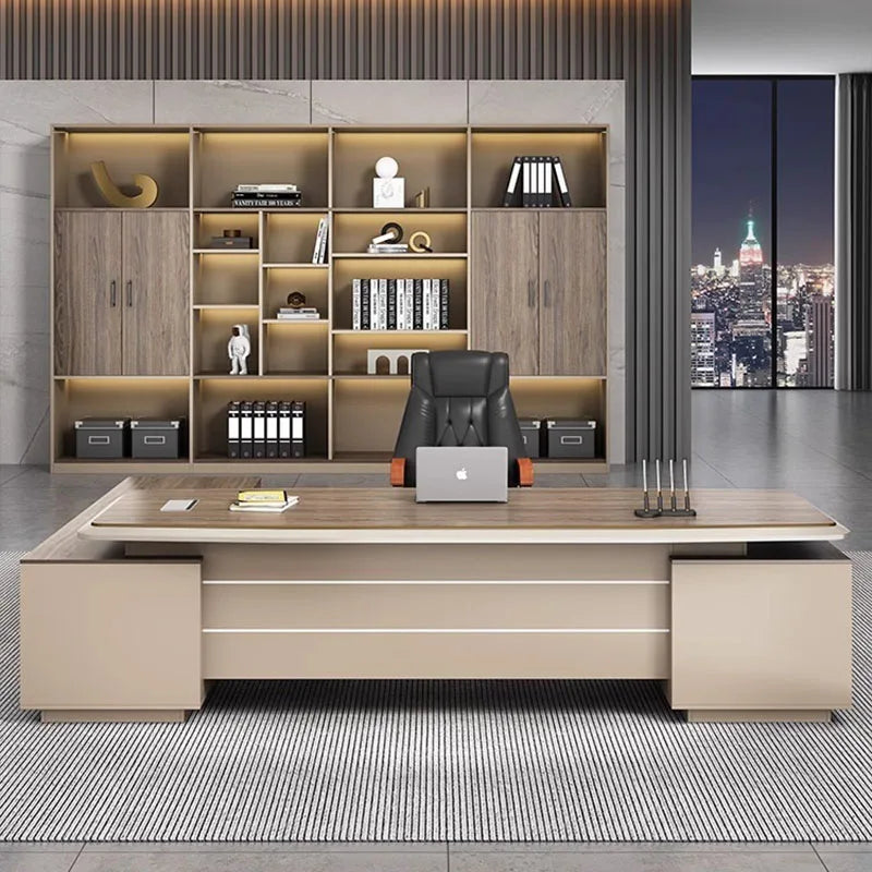 Office Desks Computer Offices Home Desk Professional Furniture Minimalist Executive Gaming Tables L Shaped Multifunctional Work