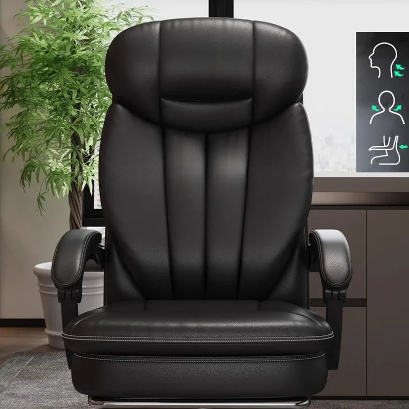 Luxury ergonomic boss chair: