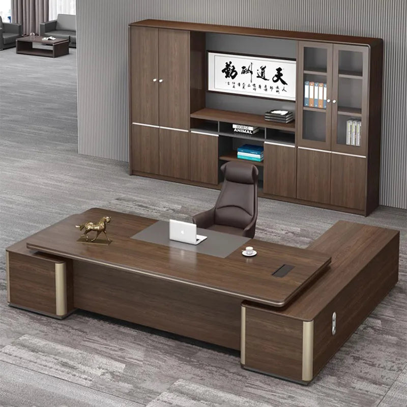 Minimalist Desk Bedroom Organizer Room Desks to Study Professional Office Furniture Writing Table Workshop Corner Tisch
Computer
