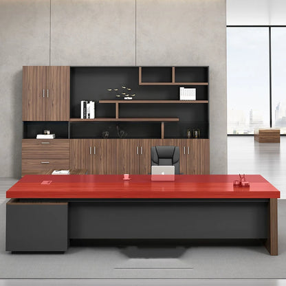 Luxury L-Shaped Corner Office Desk