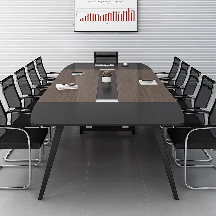 Simple modern conference table Business reception small negotiation table long table