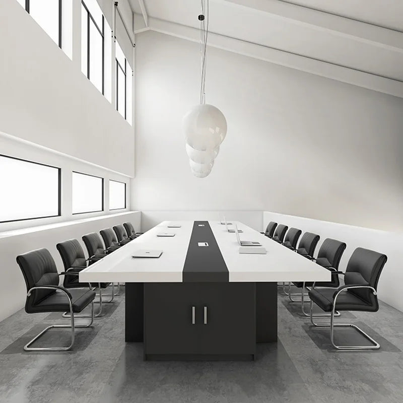 Pc Gaming Reception Table Church Bureau Sets Laptop Square Table Workstation Drawers Tavolo Riunioni Furniture Luxury OK50HY