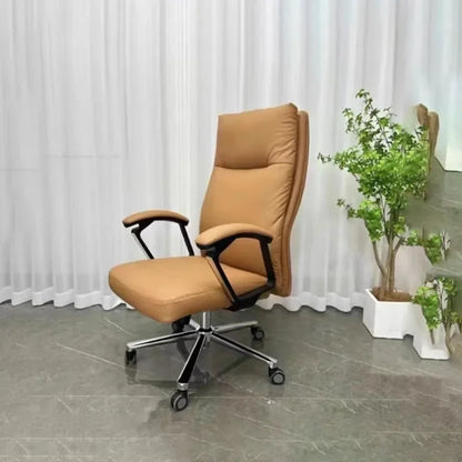 Modern Leather gaming chairs Black Italy Office Person Recliner Relaxing Design Reclining Armchairs Furniture Entrance Hall