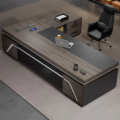 Luxury L-shaped desk
