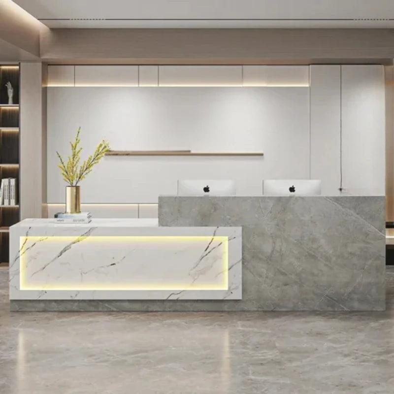 Modern Simple Reception Desks for Spas and Offices