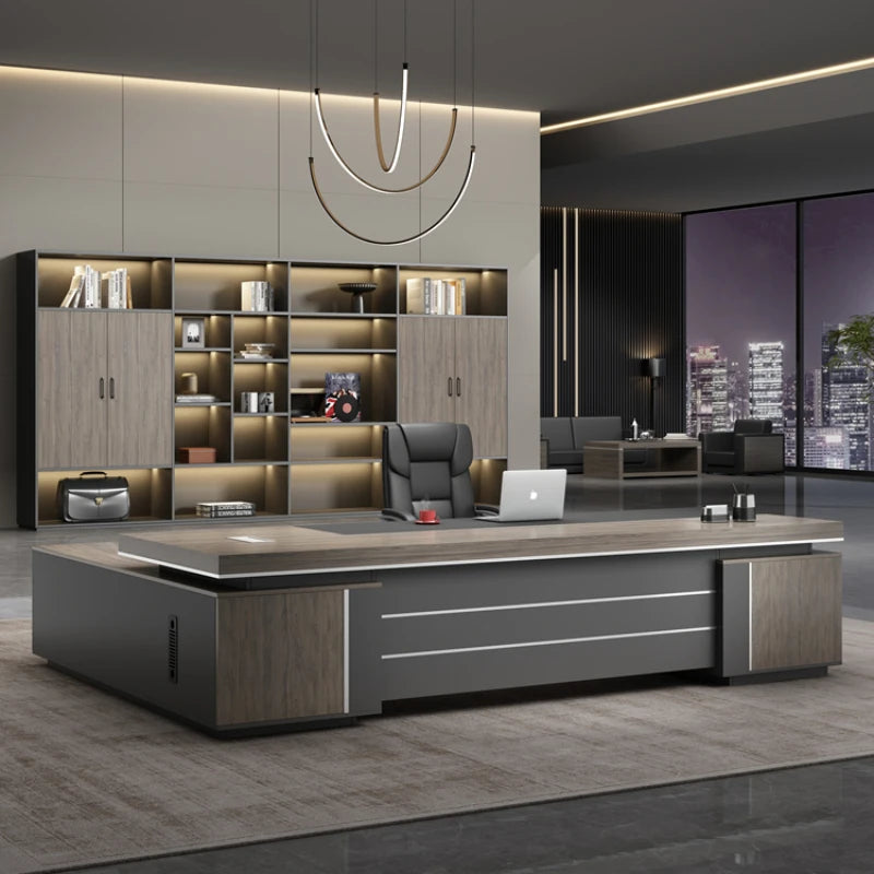 Luxury Modern Office Desks Men Storage Executive Laptop Computer Desks Laptop Standing Escritorios De Ordenador Office Furniture