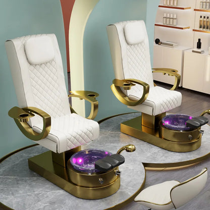 Hot sale retail modern luxury beauty customized salon foot massage chair pedicure chair for beauty salon