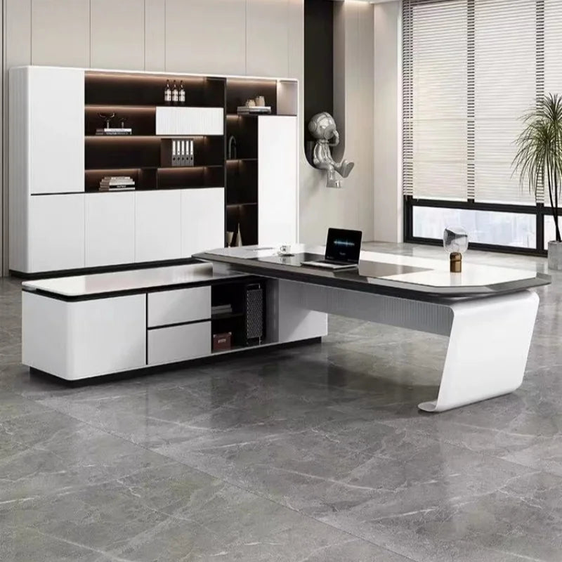 Executive Office Desk Computer Professional Bedroom Offices Work Workshop Table Desks Study Room Multifunction Home Furniture