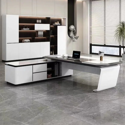 Executive Office Desk Computer Professional Bedroom Offices Work Workshop Table Desks Study Room Multifunction Home Furniture