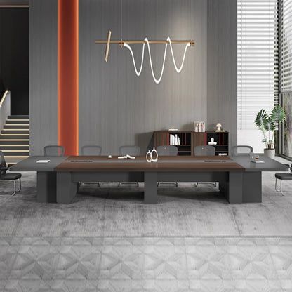 Computer standing conference table—metal design