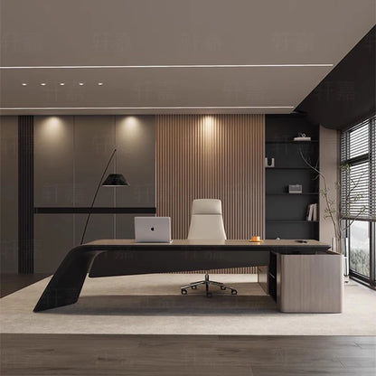 Standing Laptop Computer Desks Gaming Notebook Writing L Shaped Office Table Work Storage Meuble Ordinateur Office Furniture