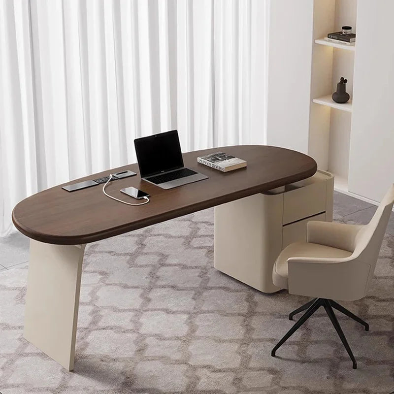 Shaped Desk Computer Reading Offices Multifunctional Writing Office Furniture Corner Executive Home Room Mesa Ordenador Study