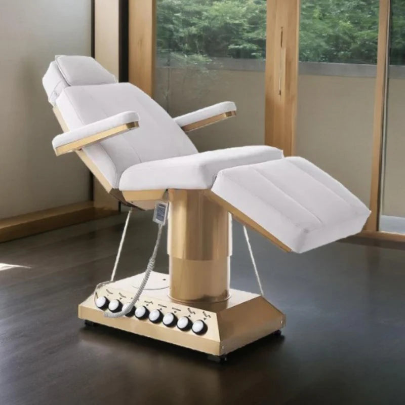 Treatment Chair Professional Beautician Stretcher Esthetician Bed Cosmetology Aesthetic Marquise Camilla De Spa Eyelash Tattoo