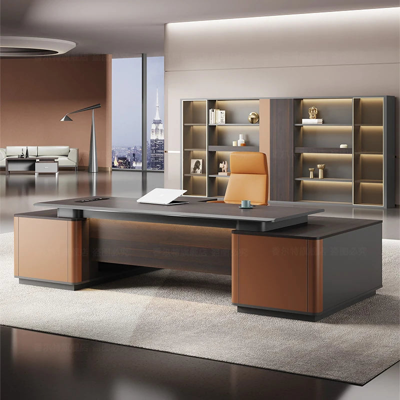 Ergonomic Vanity Desk – Modern Office &amp; Computer Desk with Standing Option