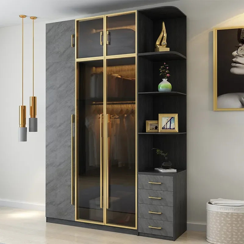 Plastic Wardrobe – Folding, Portable Storage Cabinet for Clothes, Shoes, and Dresser