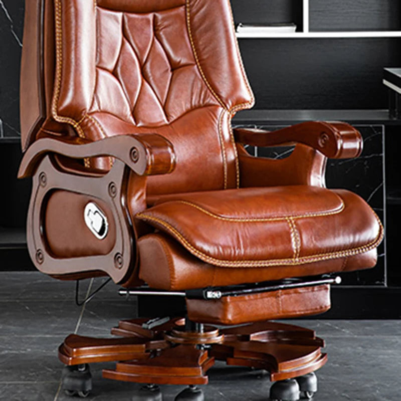 Pedicure Massage Chair Leather Office Designer Wheel Comfy Lounge Chair Ergonomic Meditation Cadeiras De Escritorio Armchair