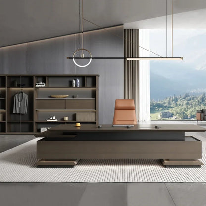 Office Desk Furniture Room Desks to Study Workstation Professional Computer Reading Table Bedroom Corner Midi Tavolino
Cheap