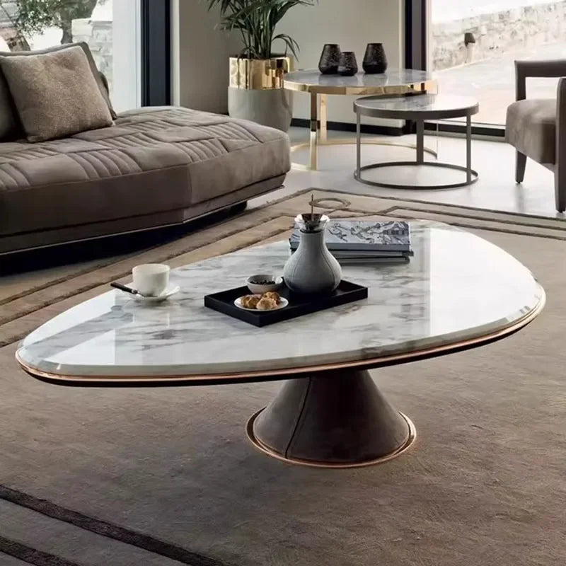 Modern Designer Coffee Table Luxury Decoration Living Room Salon Organizer Books Coffee Table Nordic Balcony Mesa Furniture