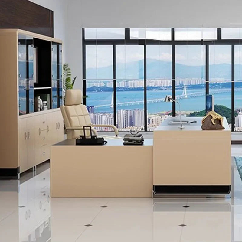 Furniture Room Office Computer Offices Table Desk Bedroom Executive Height Organizer Setup Accessories Simple Modern Workshop