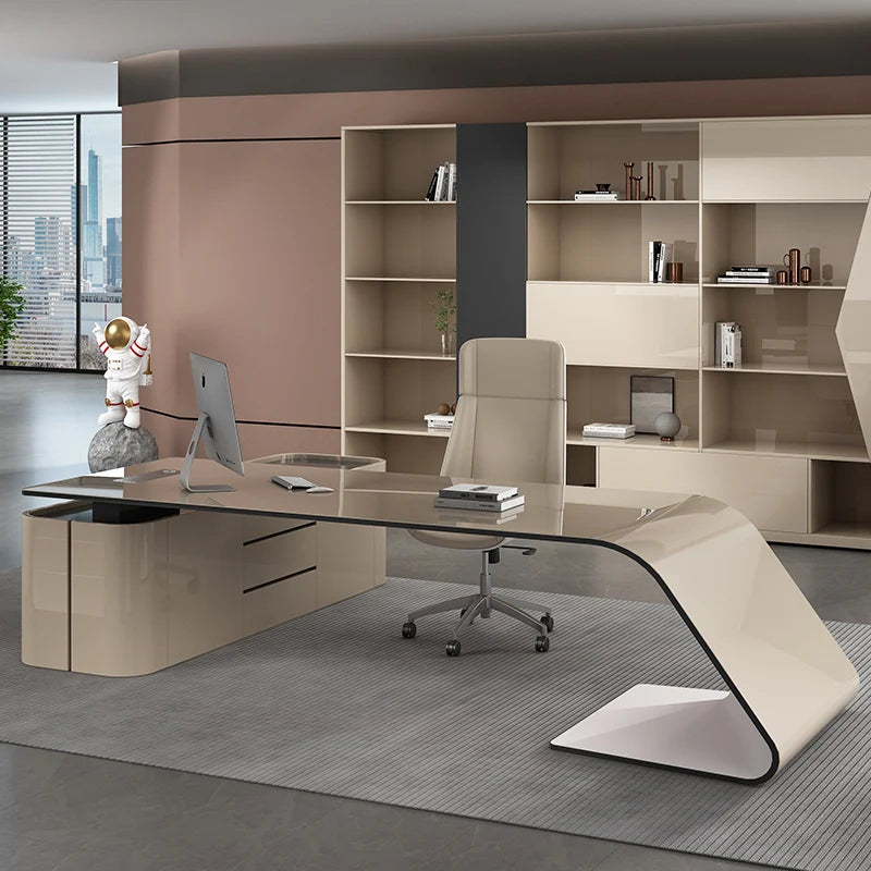 Minimalist Modern Corner Desk