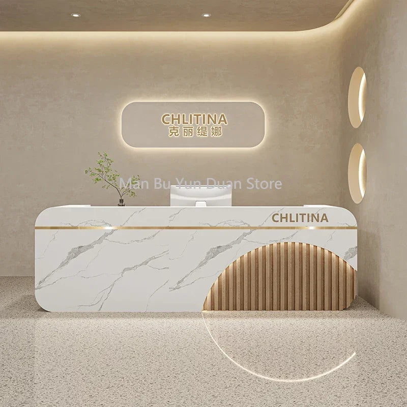 Reception Counter for Box Stores and Spas
