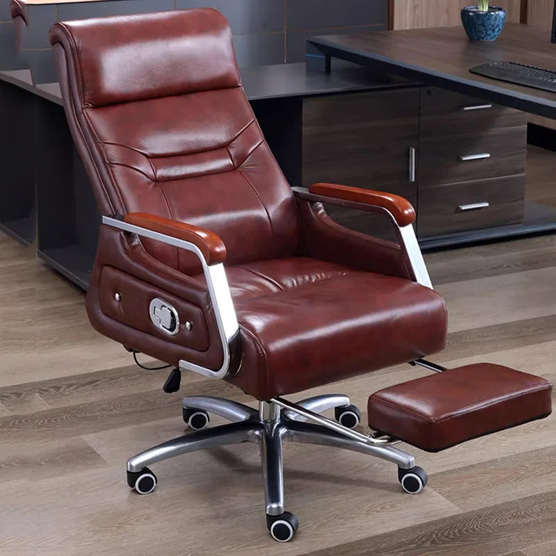 Nordic Arm Office Chair Reading Salon Salon Recliner Ergonomic Massage Full Body Office Chair Luxury Muebles Library Furniture