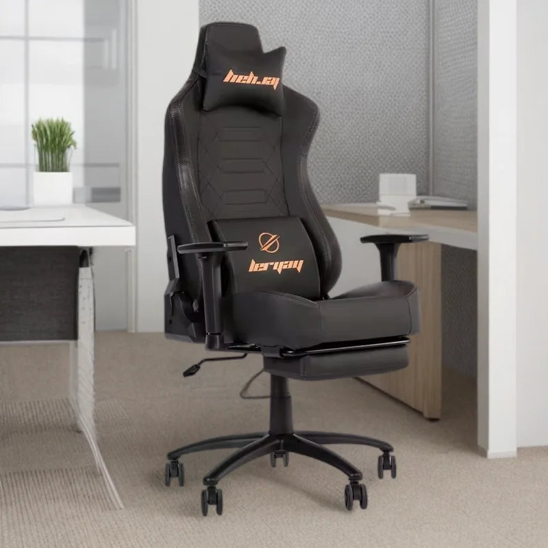 Height-adjustable office chair