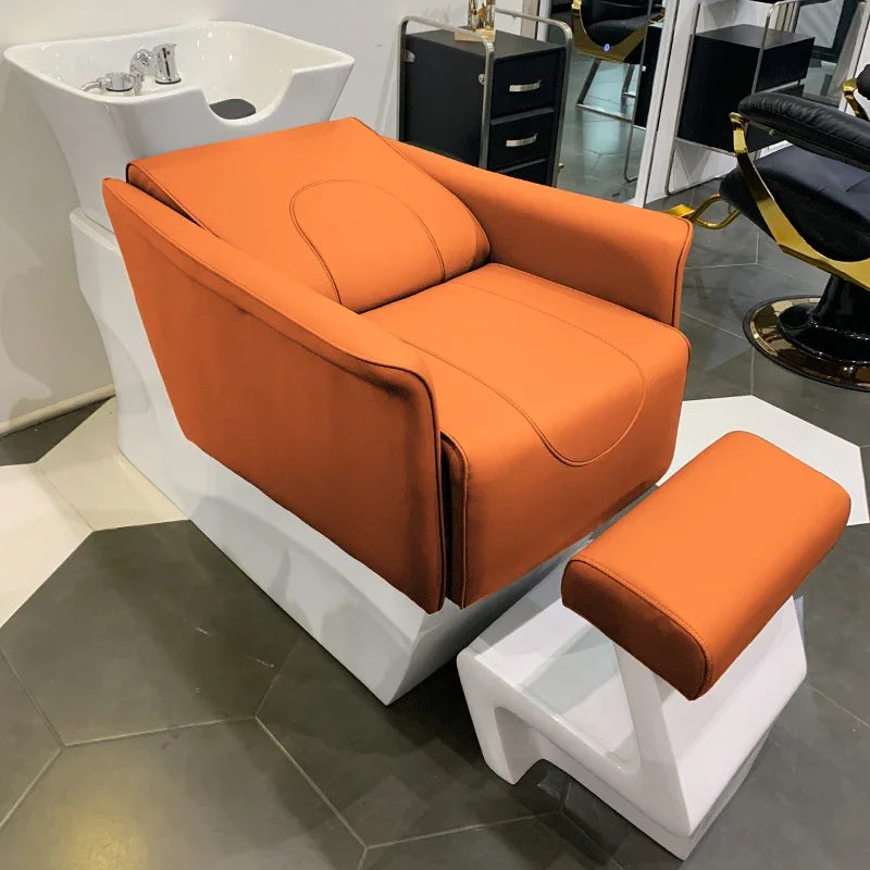 Hydrotherapy Shampoo Chair Hair Salon Shower Head Hair Wash Chair Styling Luxury Ergonomics Silla Peluqueria Salon Furniture