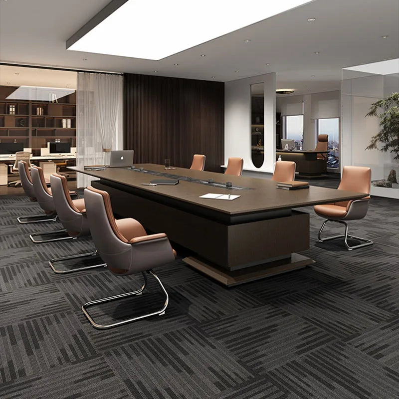 Long Executive Office Desk Desktop Meeting Modern Minimalist Office Desk Conference Tavolo Scrivania Ufficio Luxury Furniture