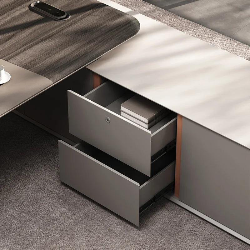 Multifunction Home Office Desk L Shaped Gaming Room Desks Study Bedroom Writing Table Computer Corner Work Offer Furniture