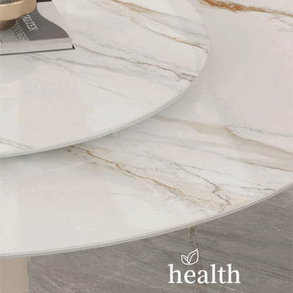 High-end round console dining table for small apartments