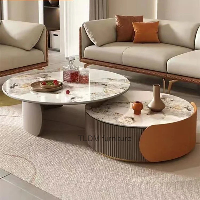 Luxury Round Nordic Coffee Table